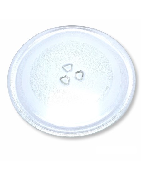 Plato de Cristal 31.5 cm de Diámetro Trébol