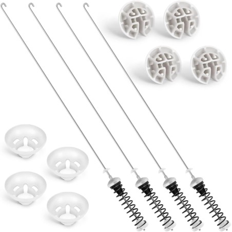 Varillas de Suspensión Whirlpool Modelo W910010102, JUEGO DE VARILLAS SUSPENSION PARA LAVADORA MAYTAG WHIRLPOOL W91001010