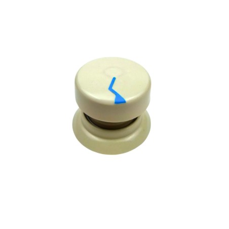 Juego Perilla Beige Vástago Grueso