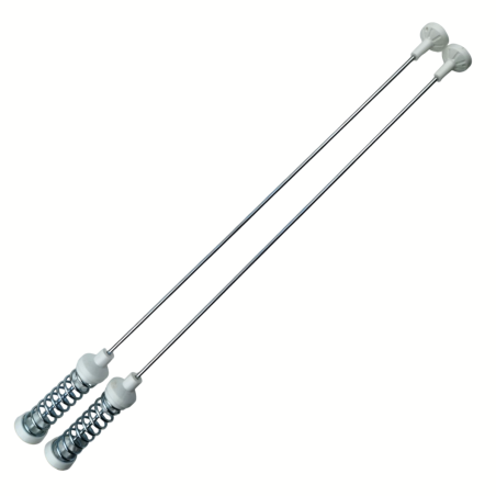 VARILLA DE SUSPENCION SIRVE A DAEWOO  (2 PZAS) 62.50CM CROMADO