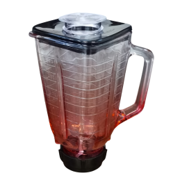 Vaso de Vidrio Armado Rojo