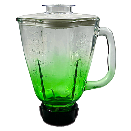 Vaso de Vidrio Cube Armado Verde