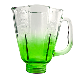 Vaso de Vidrio Tipo Cube Verde
