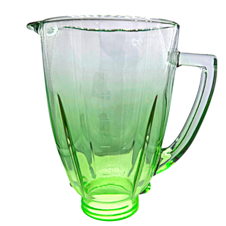 Vaso de Vidrio Contemporáneo Verde