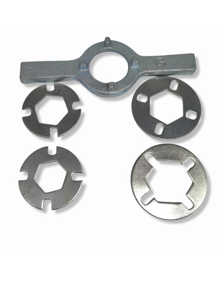 Llave Multiuso 6 En 1 Compatible Con Lavadoras Mabe,