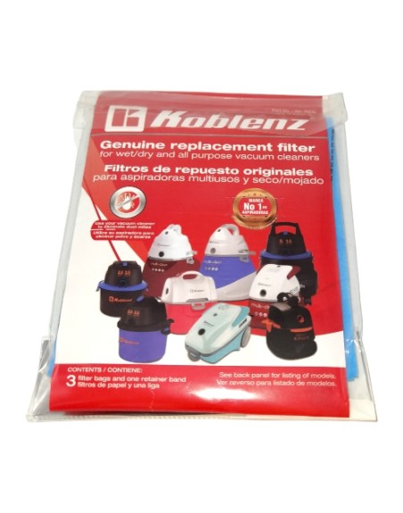 Filtro Respuesto Aspiradora Koblenz Wd 200 Wd 200v 45-0389-2
