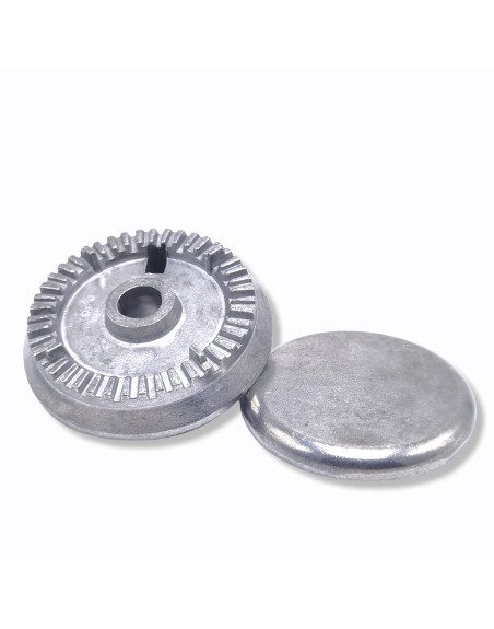 Cabeza con Guía y Tapa de Aluminio