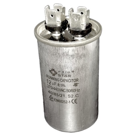 Capacitor de Trabajo 12MF 370V-440V