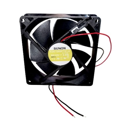 Motor Ventilador 12V/2.8W de 9x9 Cm