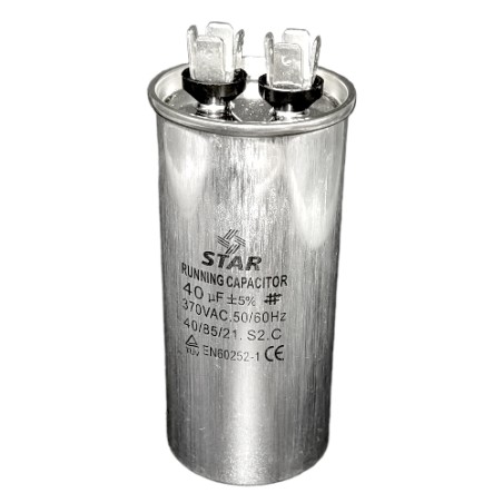 Capacitor de trabajo 40 FT. 370V