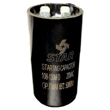 Capacitor de 108 - 130 MF a 220V Chico
