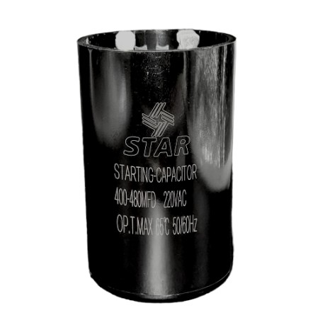Capacitor de 400-480 MF a 220V Chico
