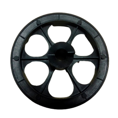 Polea Negra 14 cm de Diamentro Para Maytag