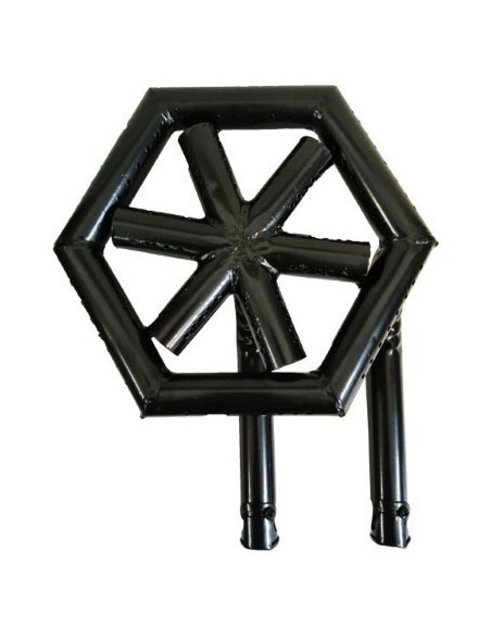 Quemador Doble Estrella sin Codo T. Ventury Troquelada