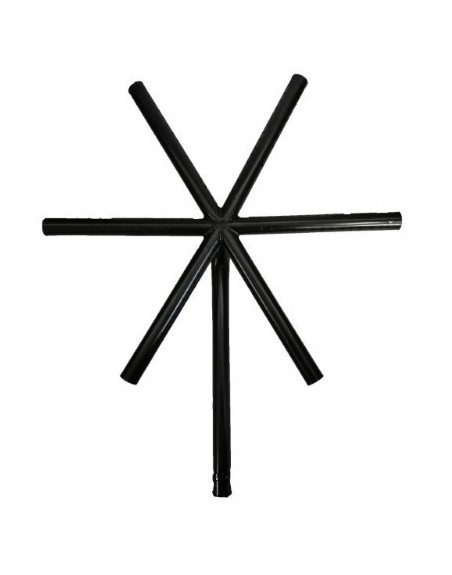 Quemador Estrella 50x34, S/Codo, T. Ventury Troquelada