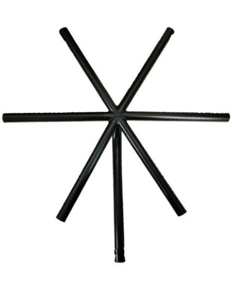 Quemador Estrella 60x39 S/Codo T. Ventury Troquelada