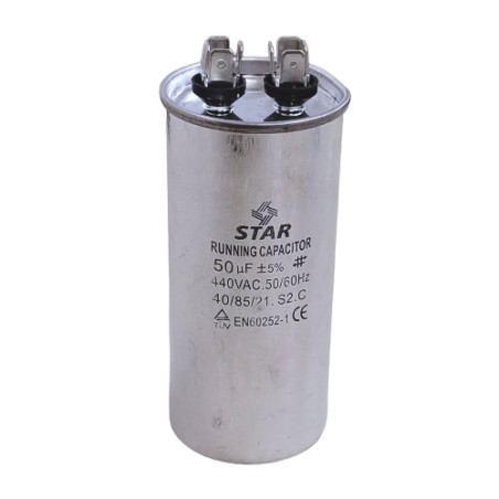 capacitor de trabajo 50 mf 440v redondo