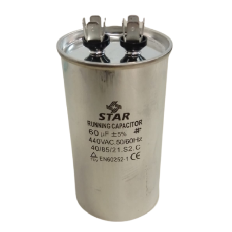 Capacitor de Trabajo 60 MD 370V-440V