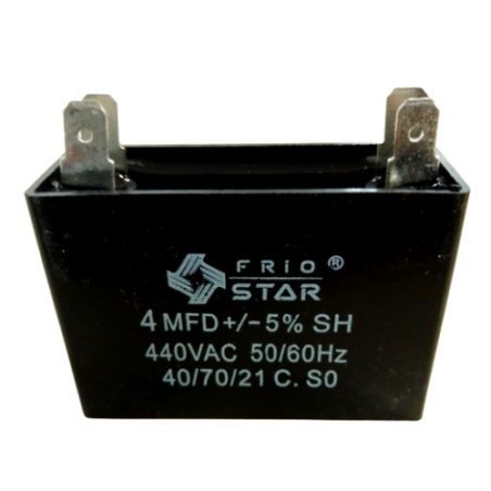 capacitor cuadrado 4.0 mf 440v 2 patas