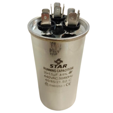 capacitor de trabajo 35+1.5mf+ - 5% 440v