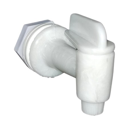 Llave Transparente de 1/2" vuelta cuerda Externa 3/4"