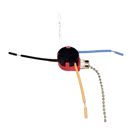 Interruptor de Plafon 3 Velocidades
