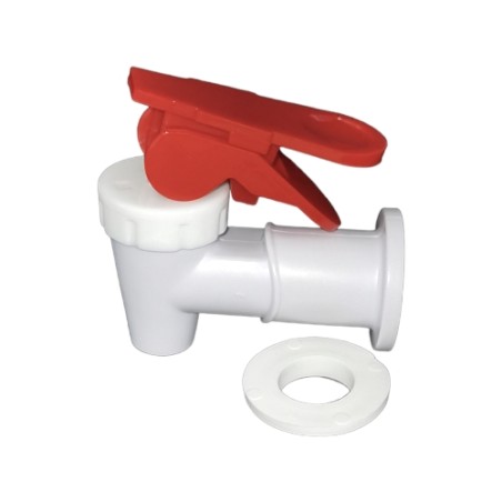 Llave Blanca Palanca de Seguridad Roja 5/8"