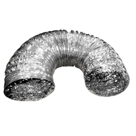 Ducto Flexible Aluminio - 4'dx 2.4 Mt