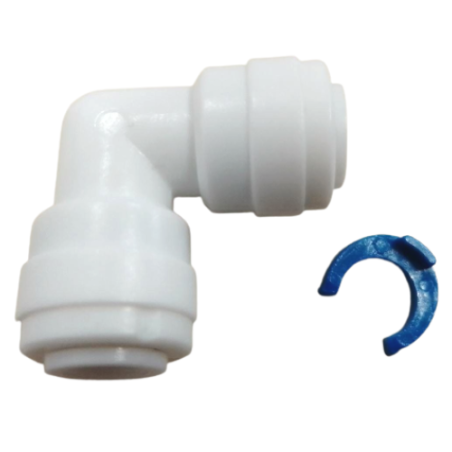 Conector "L" de 1/4" con Seguro