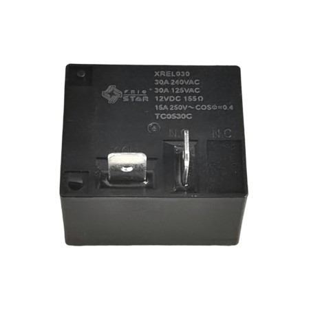 Relay, 12VDC, 155O, 30A, 240VAC, 30A, 28
