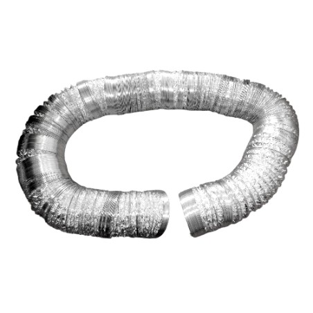 Ducto Flexible Aluminio - 4'D x 15.25 Mt