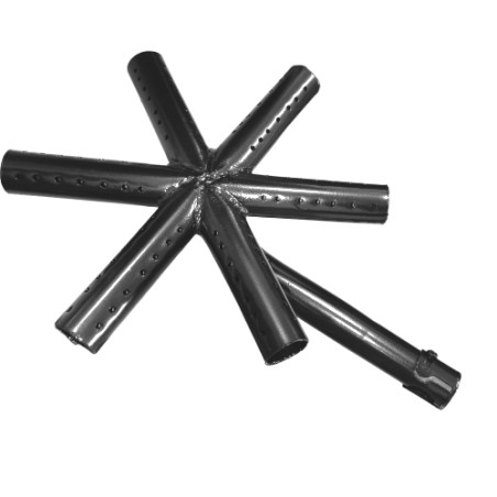 Quemador  Estrella 22x19, S/Codo T. Ventury Troquelada
