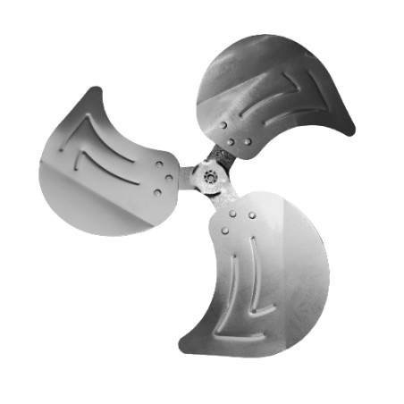 Aspa 16" Metálica, Centro 10mm Sir Mytec