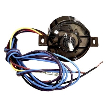 Reloj Redondo 6 Cables Color Humo