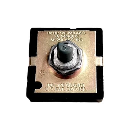 Switch Rotor de 2 Velocidades Cuadrado con Perilla
