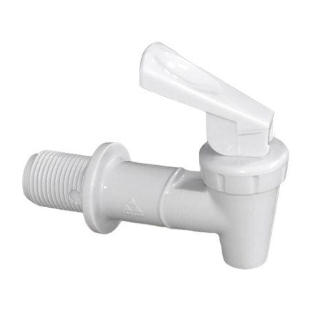 Llave Blanca con Palanca Blanca Cuerda Exterior 3/4"