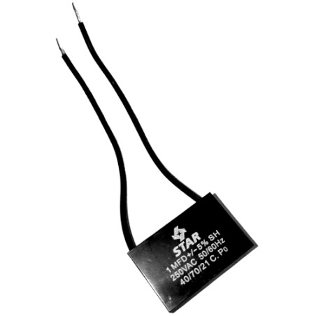 Capacitor Ventilador Cuadrado 1.0 MF 370V