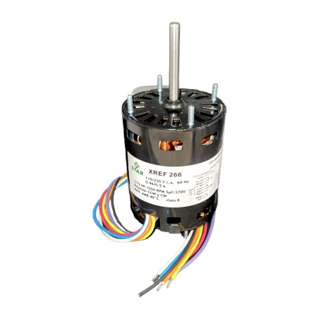Motor 1/15 con Capacitor Reversible 1550 RPM