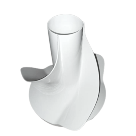 Agitador Blanco Aspas Curvas S-500