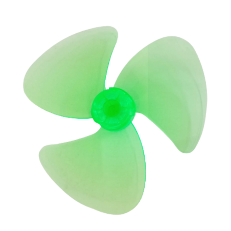 Aspa para Ventilador de 16" Centro 8 mm