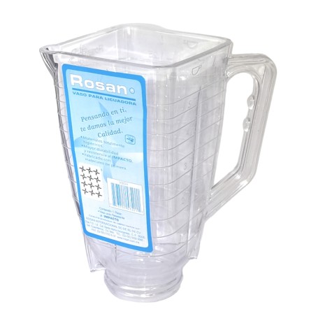 Vaso Irrompible Completo de 1 Lt. 1/4