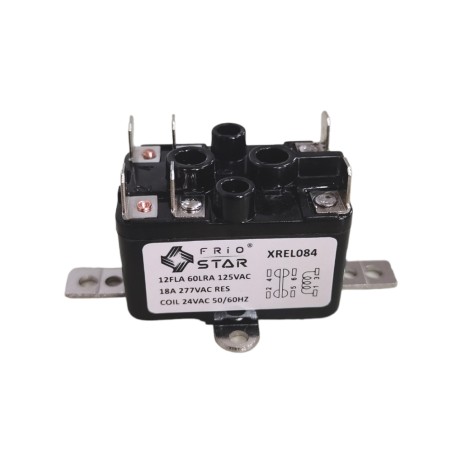 Relay 12FLA 60LRA 125V, Bobina 24V