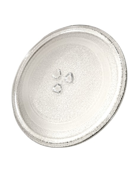 Plato de Cristal 24.5 cm de Diámetro Trébol