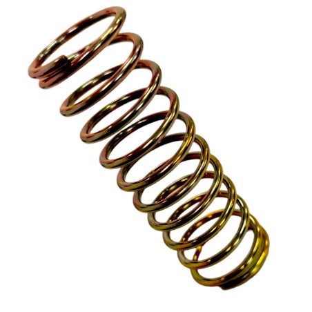 Resorte de suspensión 9 cm dorado