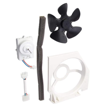 Kit motor, Aspa, Jaula condensador 5303918774 Motor De Ventilador De Condensador Par