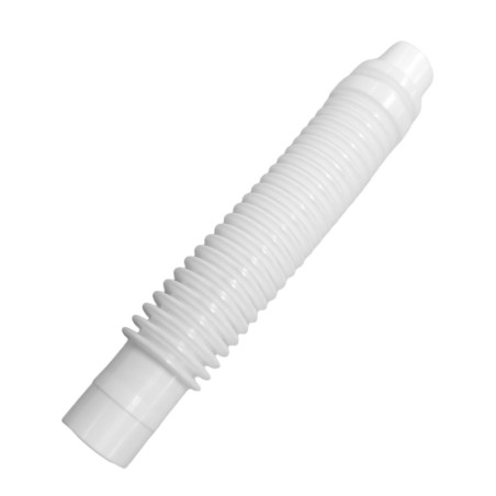 Manguera Acordeón Blanca - 26cm Largo
