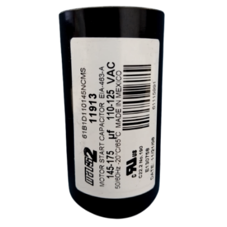 Capacitor 145-175 MFD 110-125V