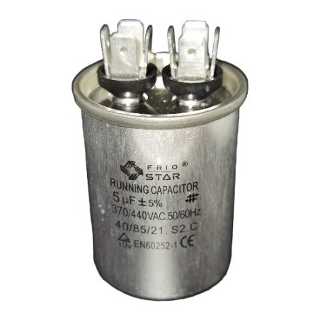 Capacitor de Trabajo 5MF 370V-440V